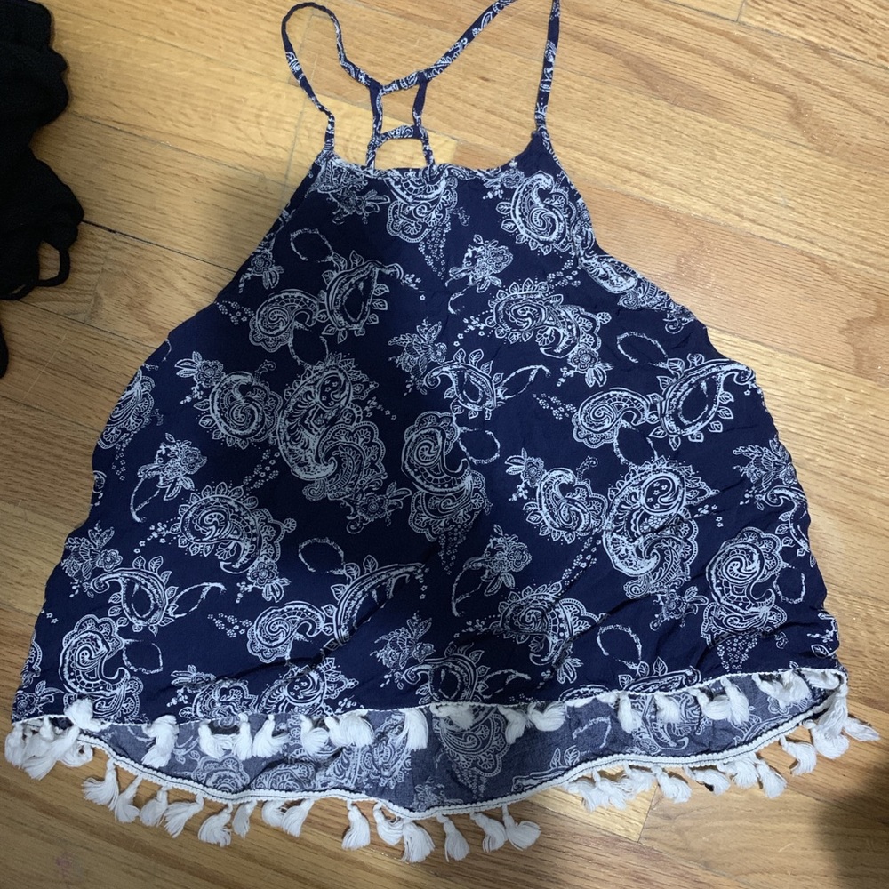 Boho crop top